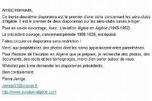 032 ALGERIE AERO CLUBS